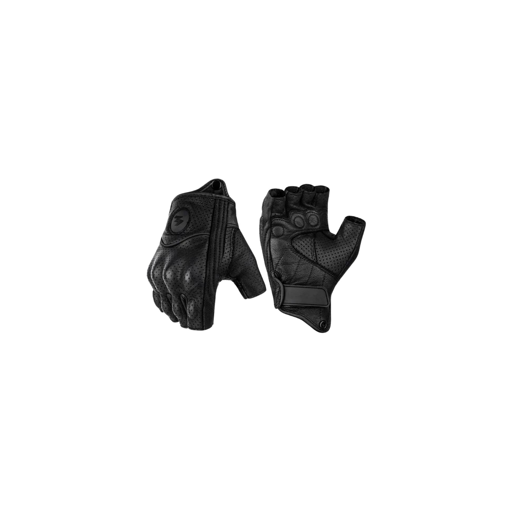 Gants moto été noirs respirants IZYRIDER, tailles M à XXL, paume antidérapante