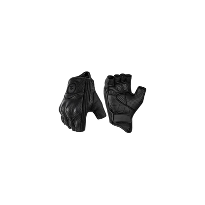 Gants moto été noirs respirants IZYRIDER, tailles M à XXL, paume antidérapante