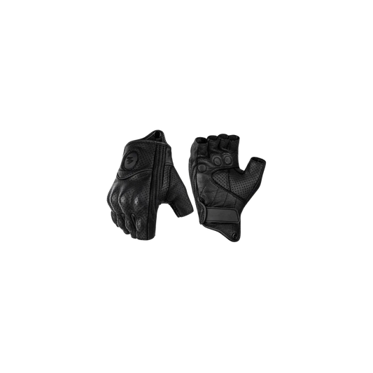 Gants moto été noirs respirants IZYRIDER, tailles M à XXL, paume antidérapante